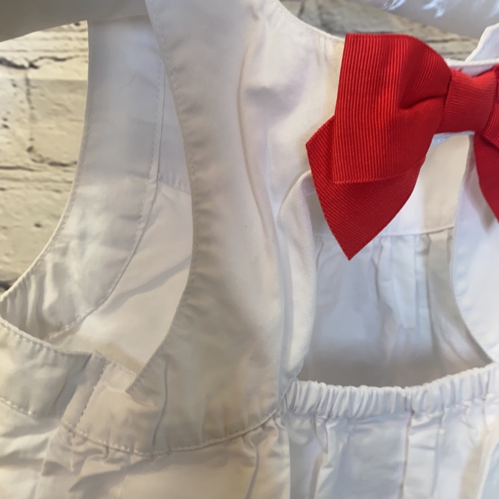 Gymboree Red White & Blue Sleeveless Shift Dress Size 6 - Picture 11 of 15